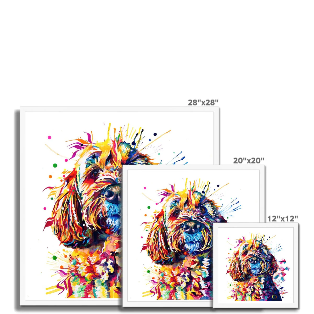 Barney the Cockapoo Framed Print - Image 11