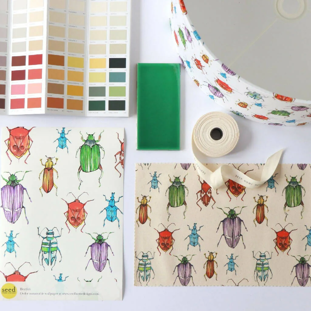 Beetle Designer Lampshade - Image 5