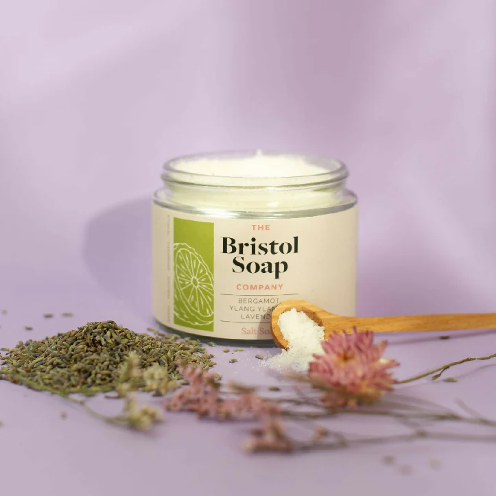 Bergamot, Ylang Ylang and Lavender Salt Soak