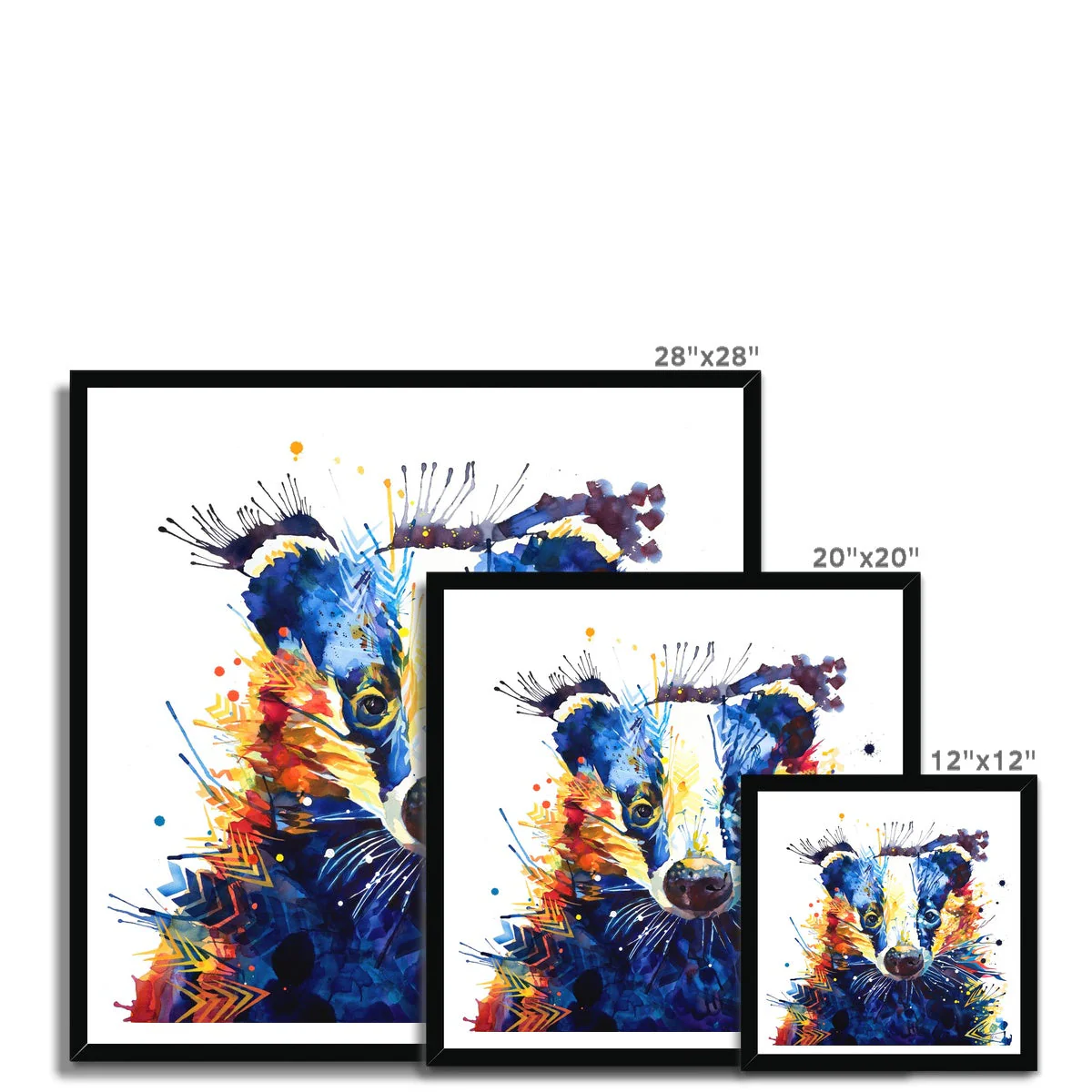 Billy Badger Framed Print - Image 12