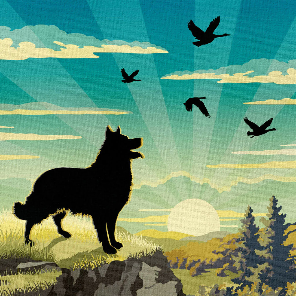 BORDER COLLIE 'THE GREAT OUTDOORS’ LIMITED EDITION ART PRINT - Image 6