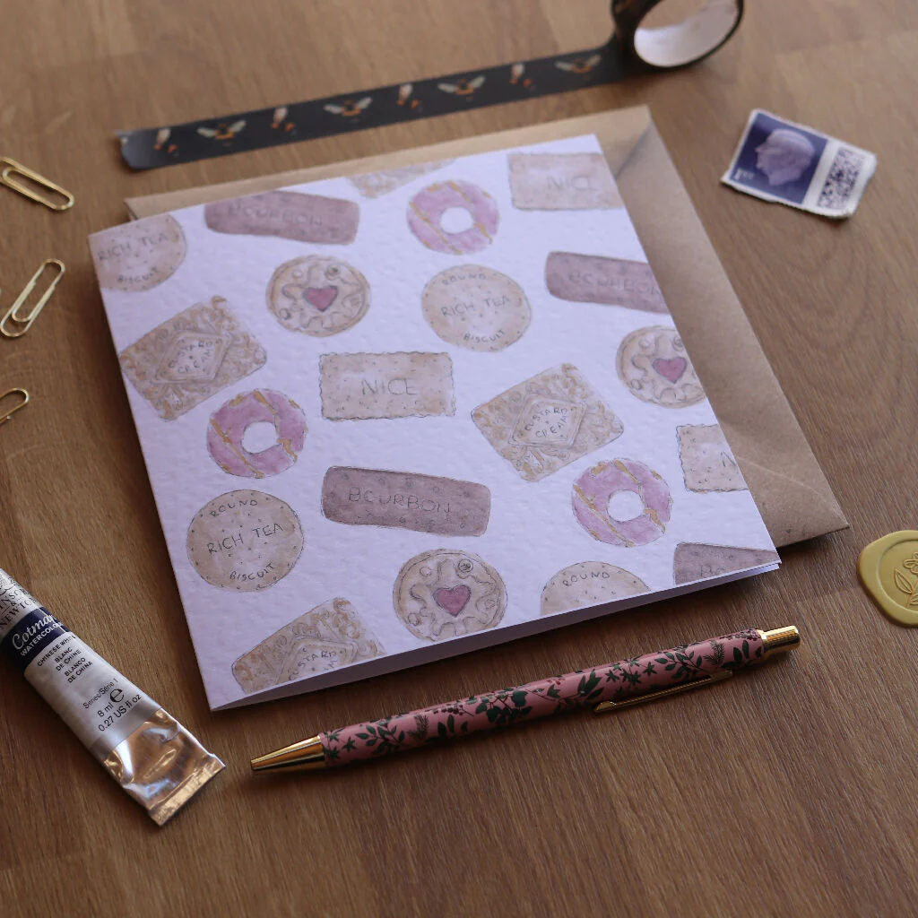 British Biscuits Card - Image 2