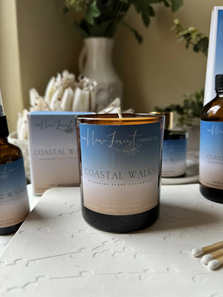 Coastal Walks Candle and Reed Diffuser Gift Set - Image 5