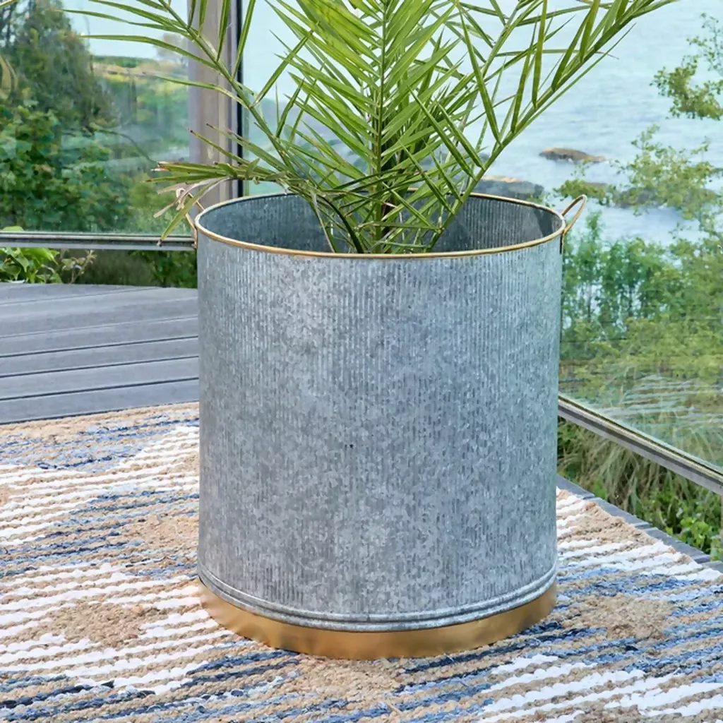 Champak Floor Planter in Medium - Image 2