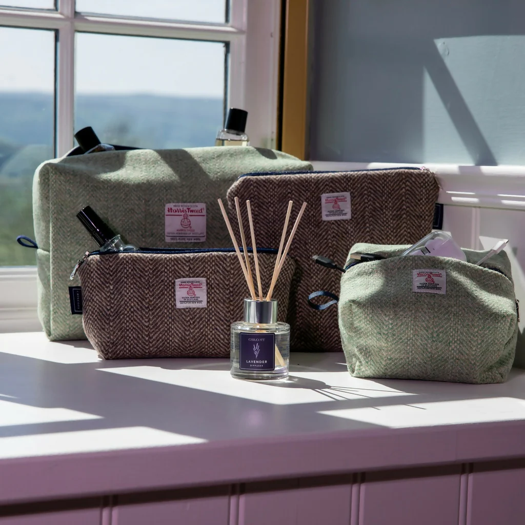 Chilcott Harris Tweed® Kit Bag - Light Green