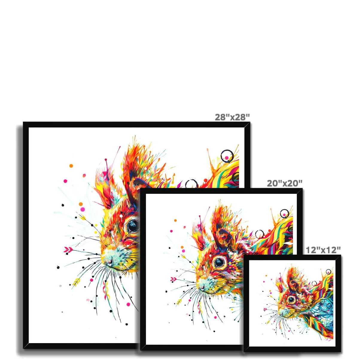 Cynthia the Squirrel Framed Print - Image 10