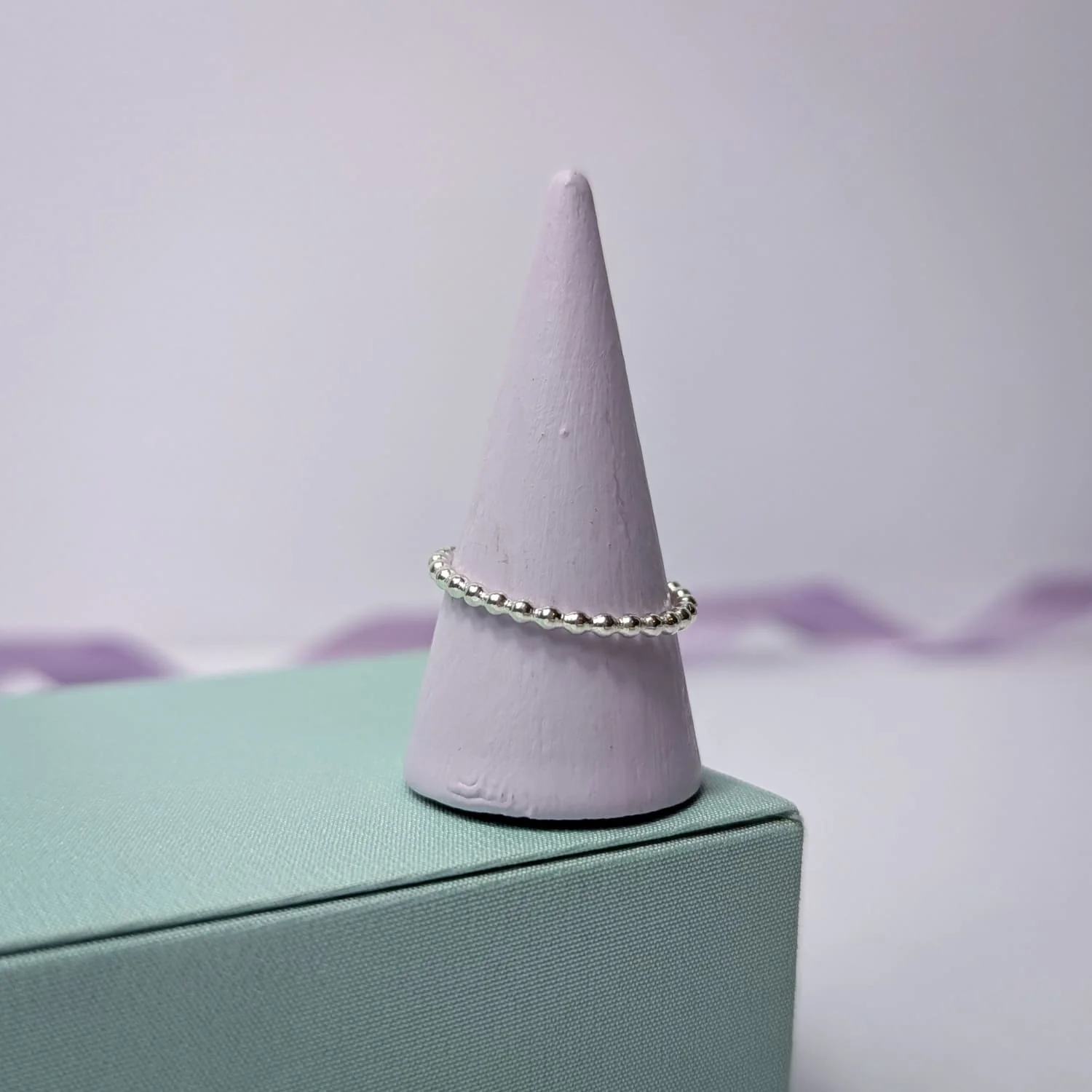 Dainty Stacking Ring in Recycled Sterling Silver