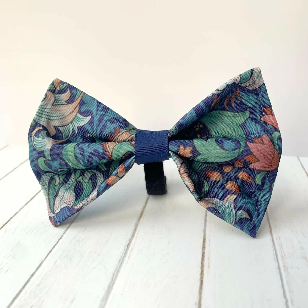 Dog Gift Set |William Morris | "Golden Lily" | 5 Piece | Midnight - Image 8