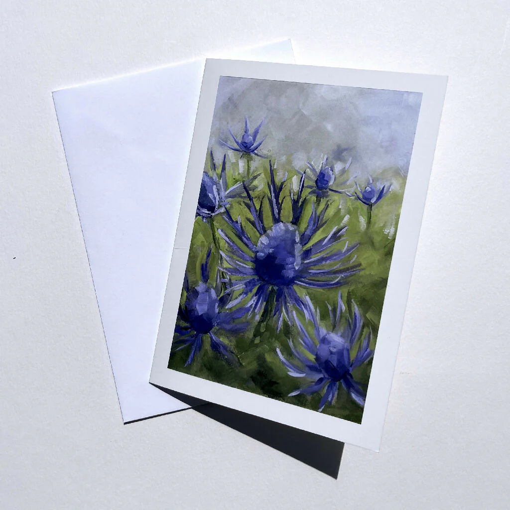Eryngiums Greeting Card - Image 2