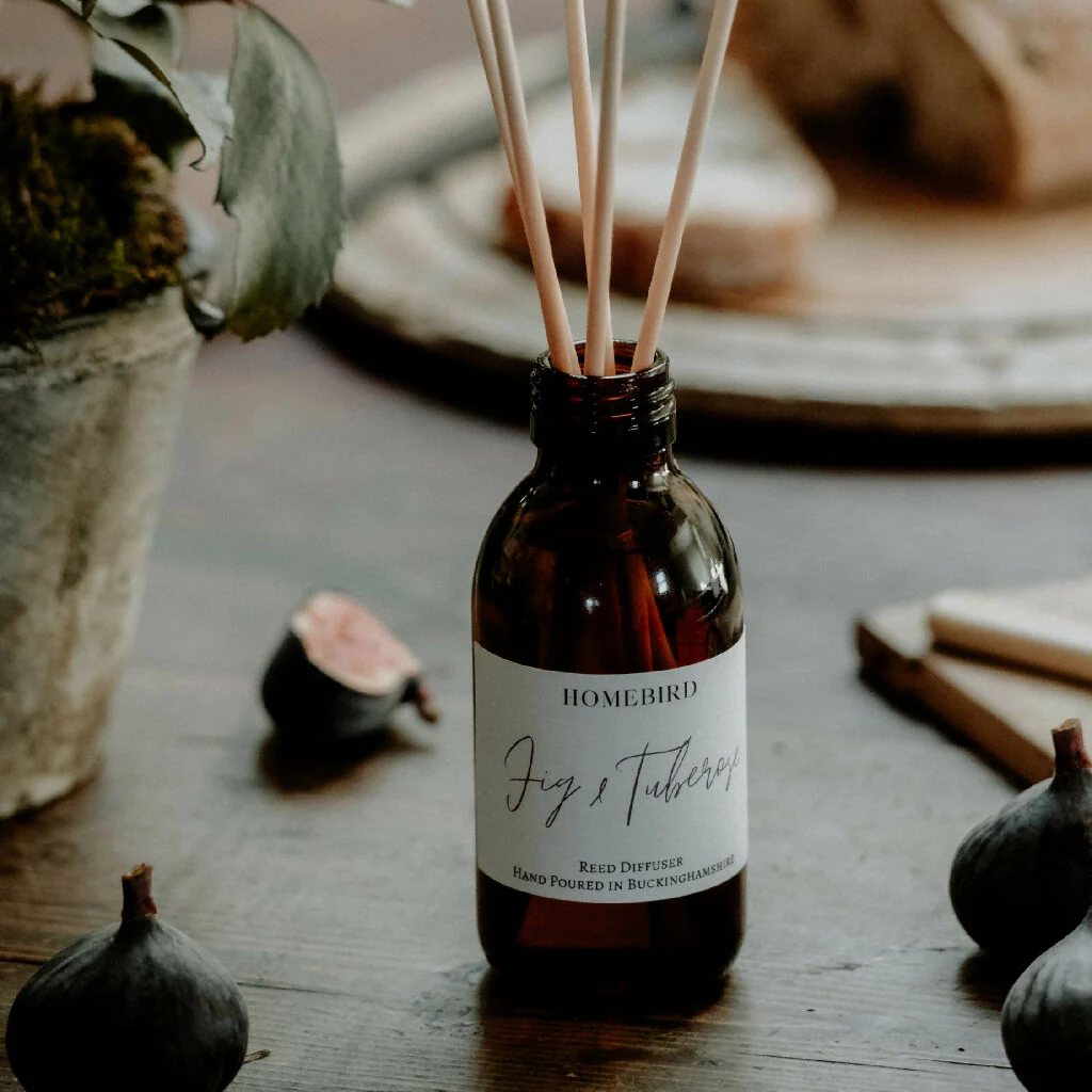 Fig & Tuberose Hand Poured Reed Diffuser