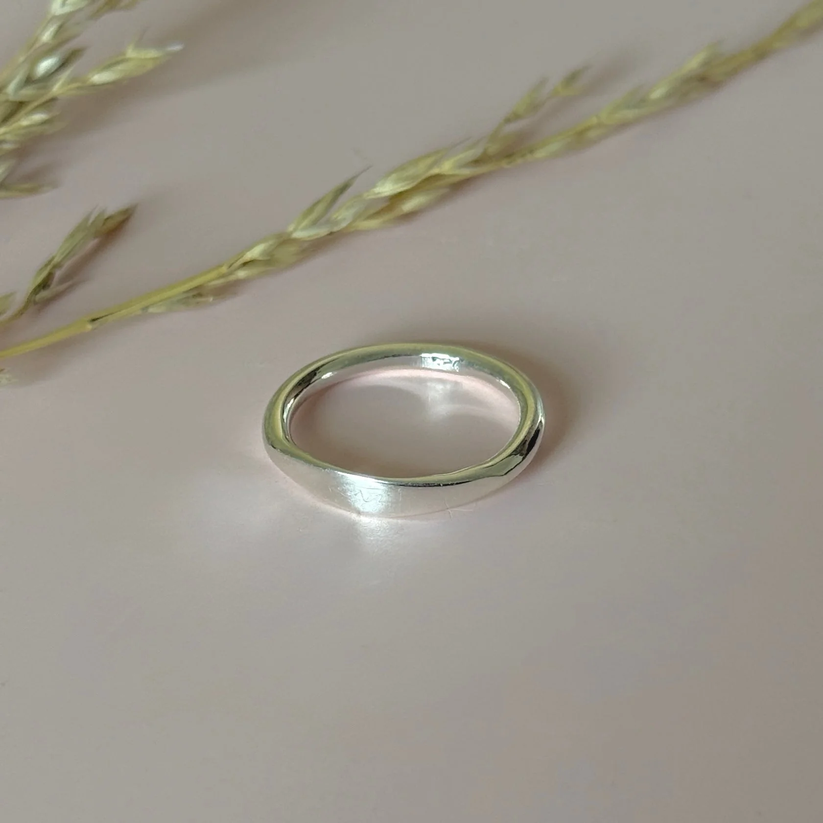 Fine Sterling Silver Signet Ring