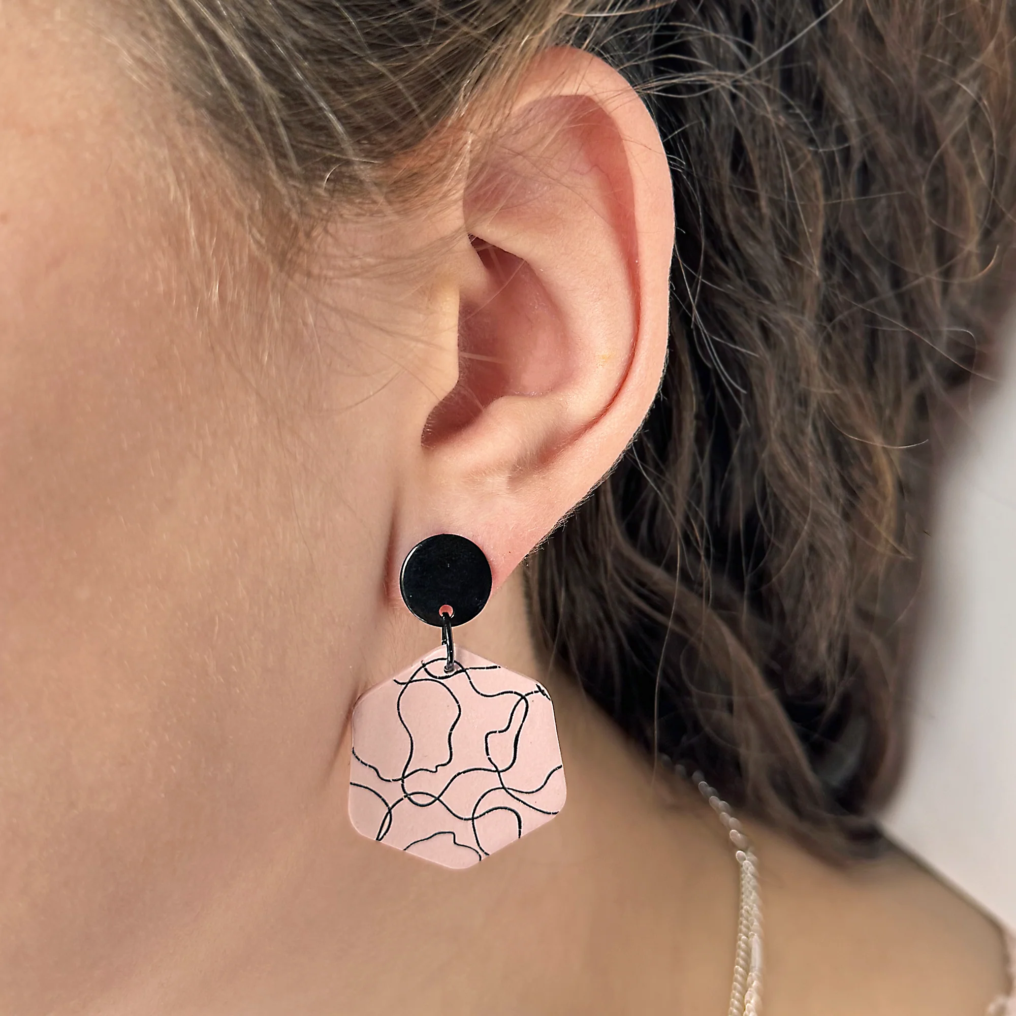Frida | Hex | Drop Earrings - Image 3