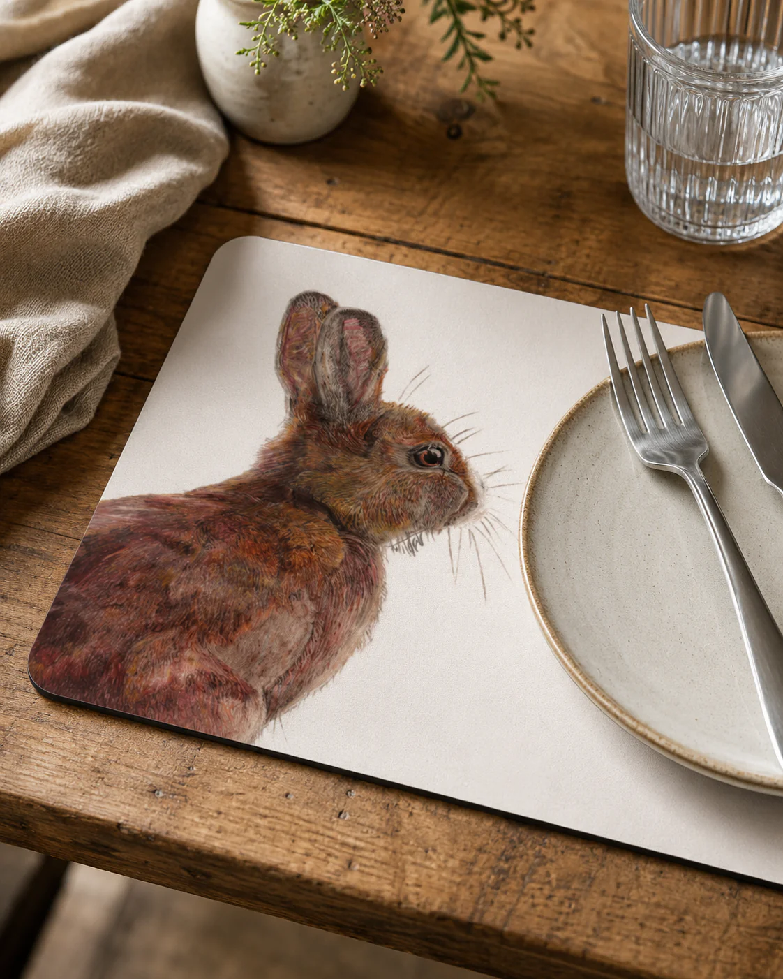 Hare Placemat - Image 2