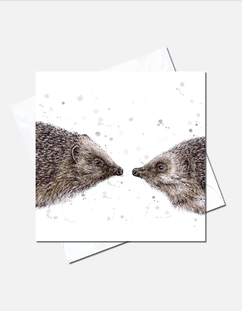 Hogs and Kisses | greetings Card - Image 2
