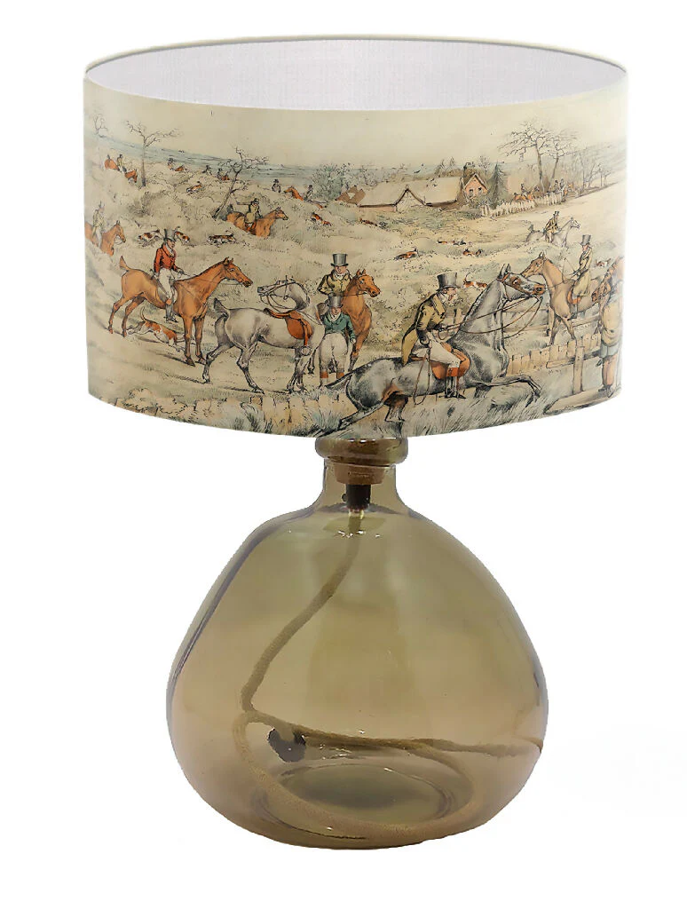 Hunting Scene Fine Art Lampshade - Image 3