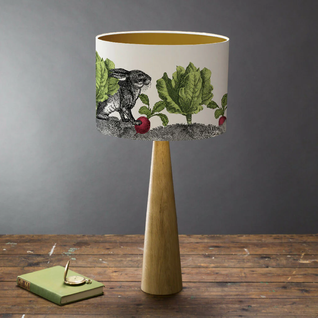 Kitchen Garden, Rabbit Lampshade – British Wildlife Collection - Image 3