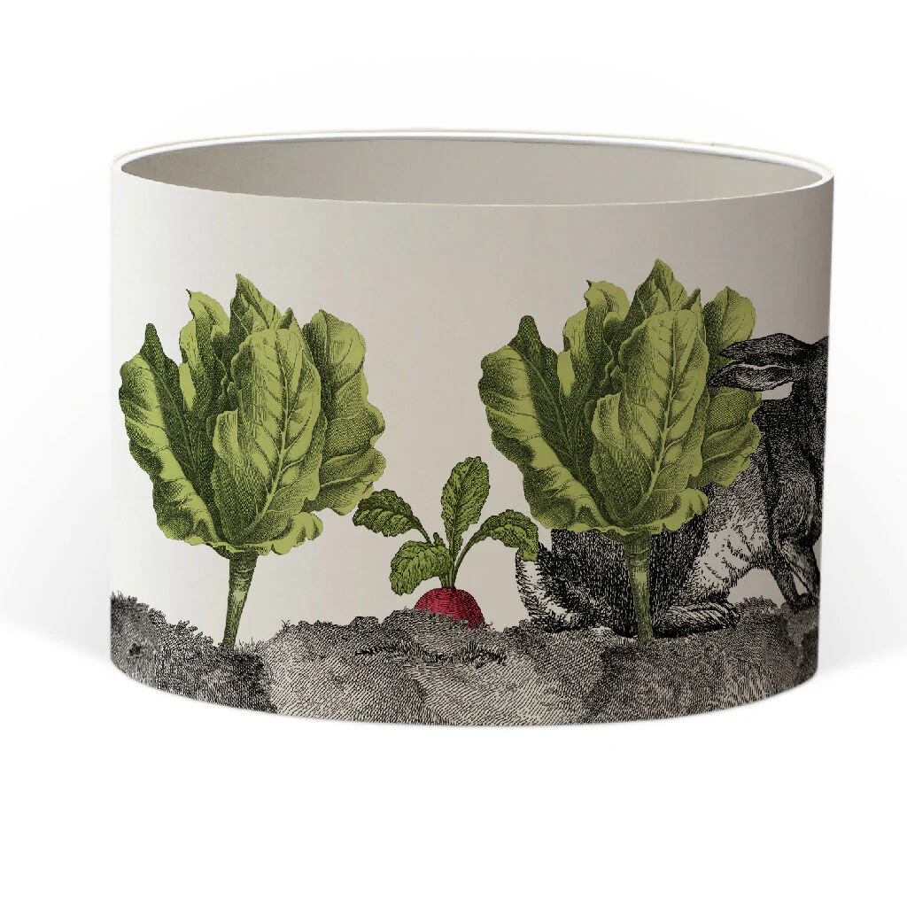 Kitchen Garden, Rabbit Lampshade – British Wildlife Collection - Image 5