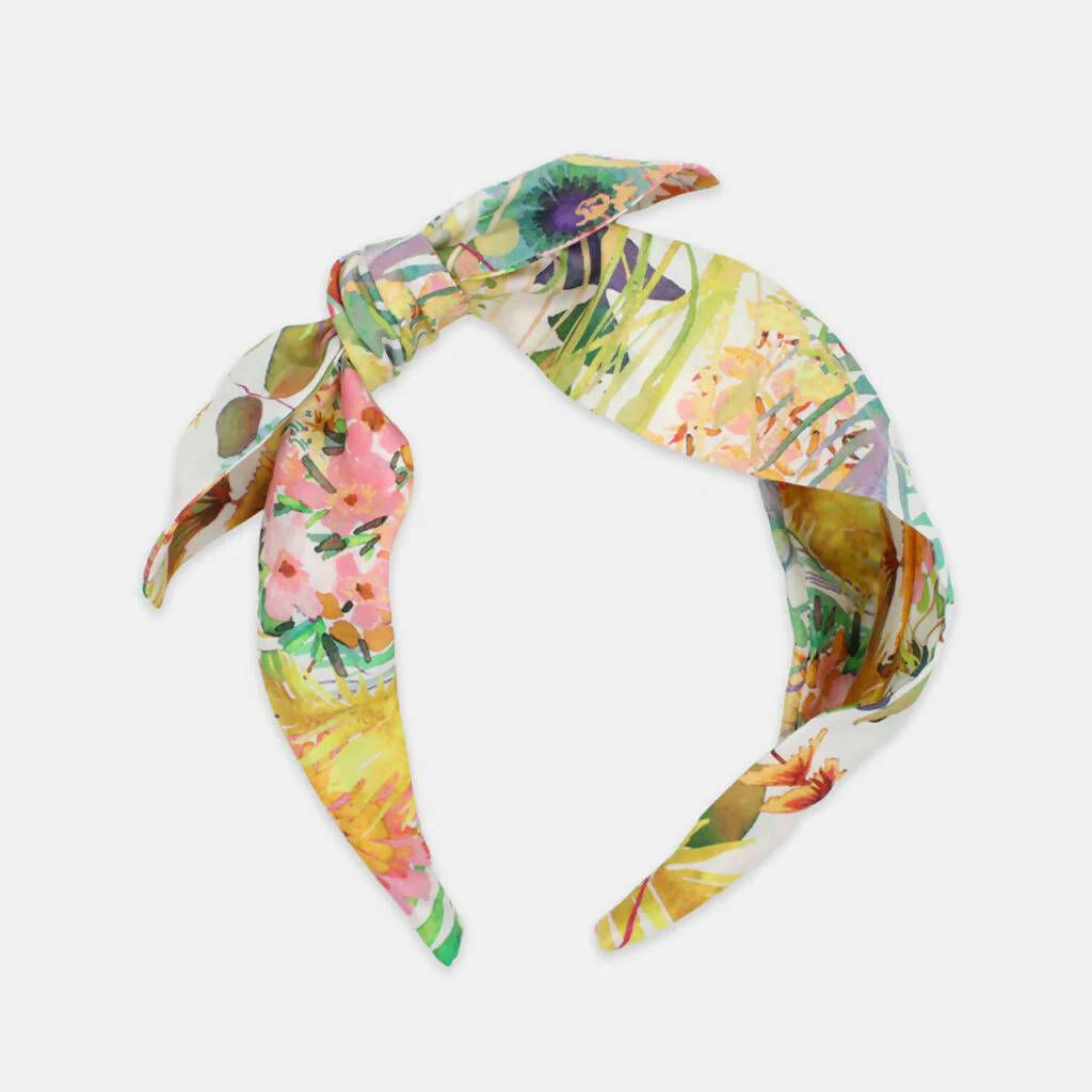 Liberty Side Bow Headband - Tresco F Print - Image 4