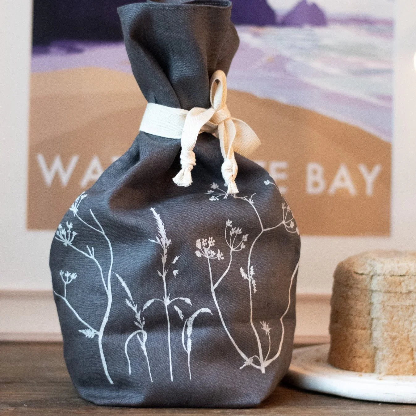 Linen Bread Bag - Hedgerow Collection - Image 3