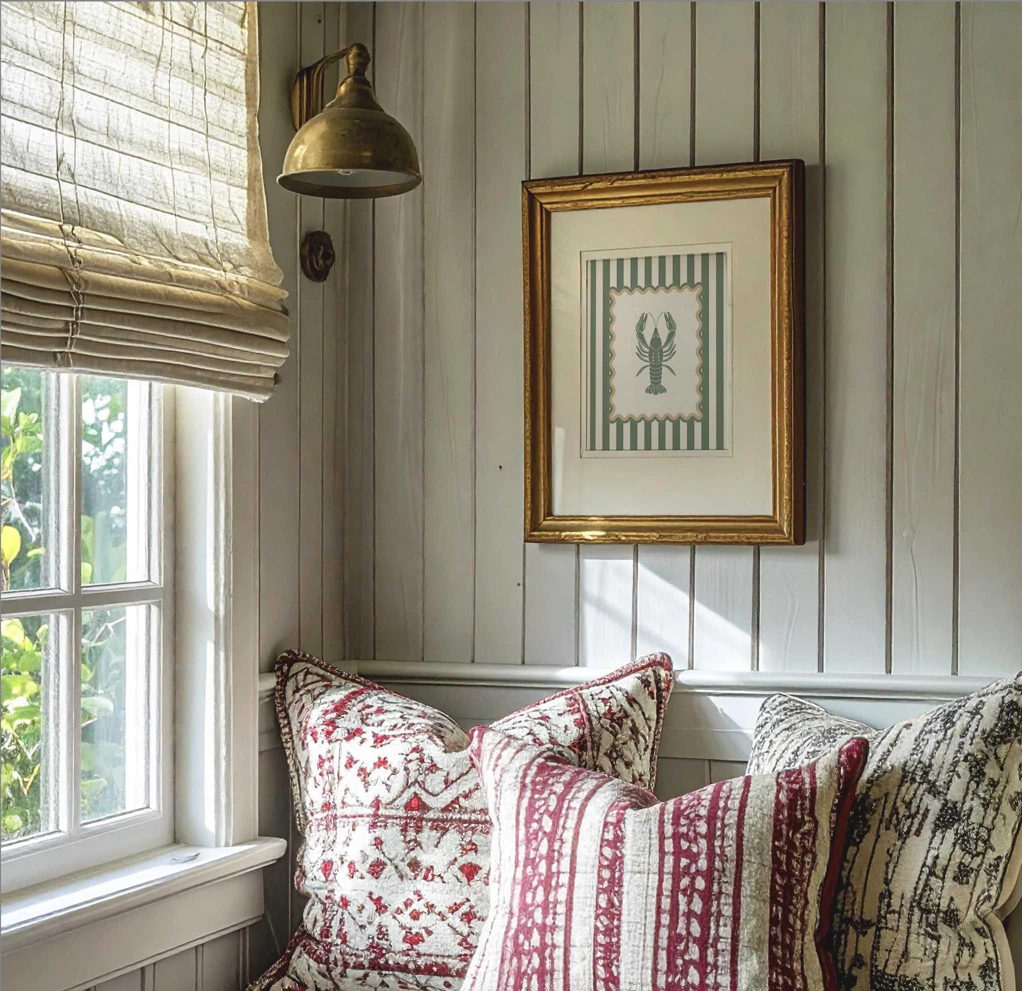 Lobster Wall Art Set of 3 Coastal Prints Sardines Coral Lobster Artwork - Image 7
