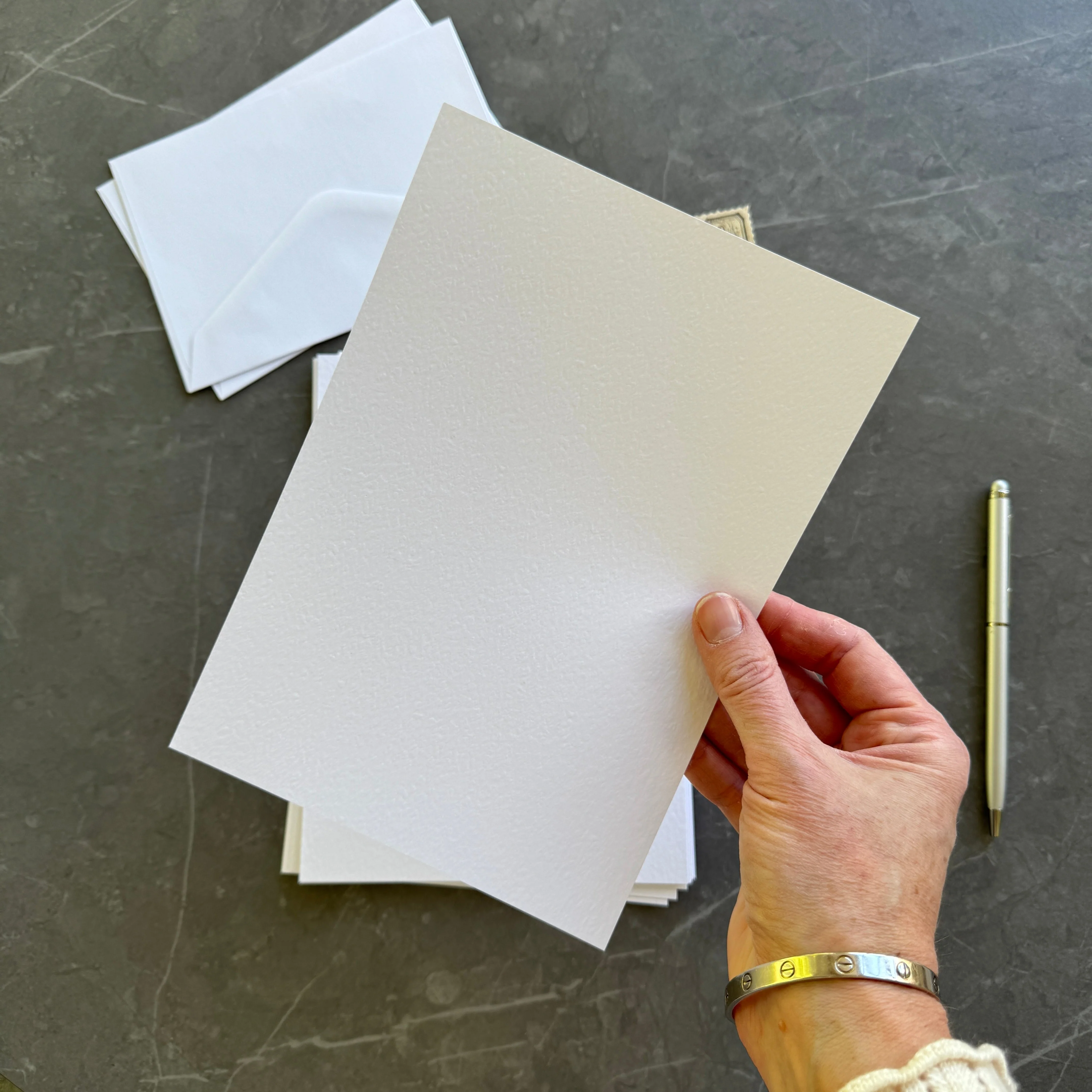 Luxury Textured Writing Paper, continuation sheets - Image 4