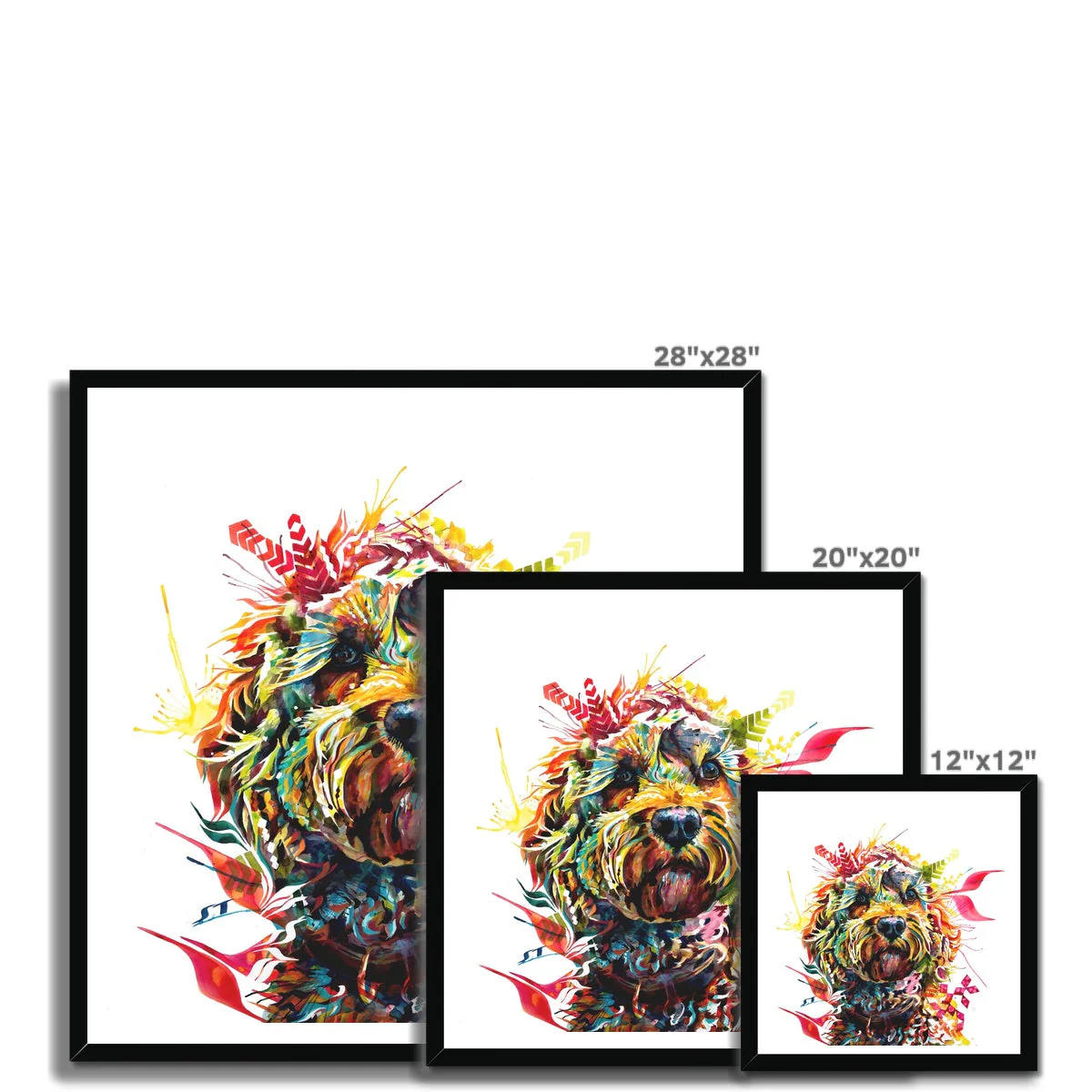 Mabel the Cockapoo Framed Print - Image 11