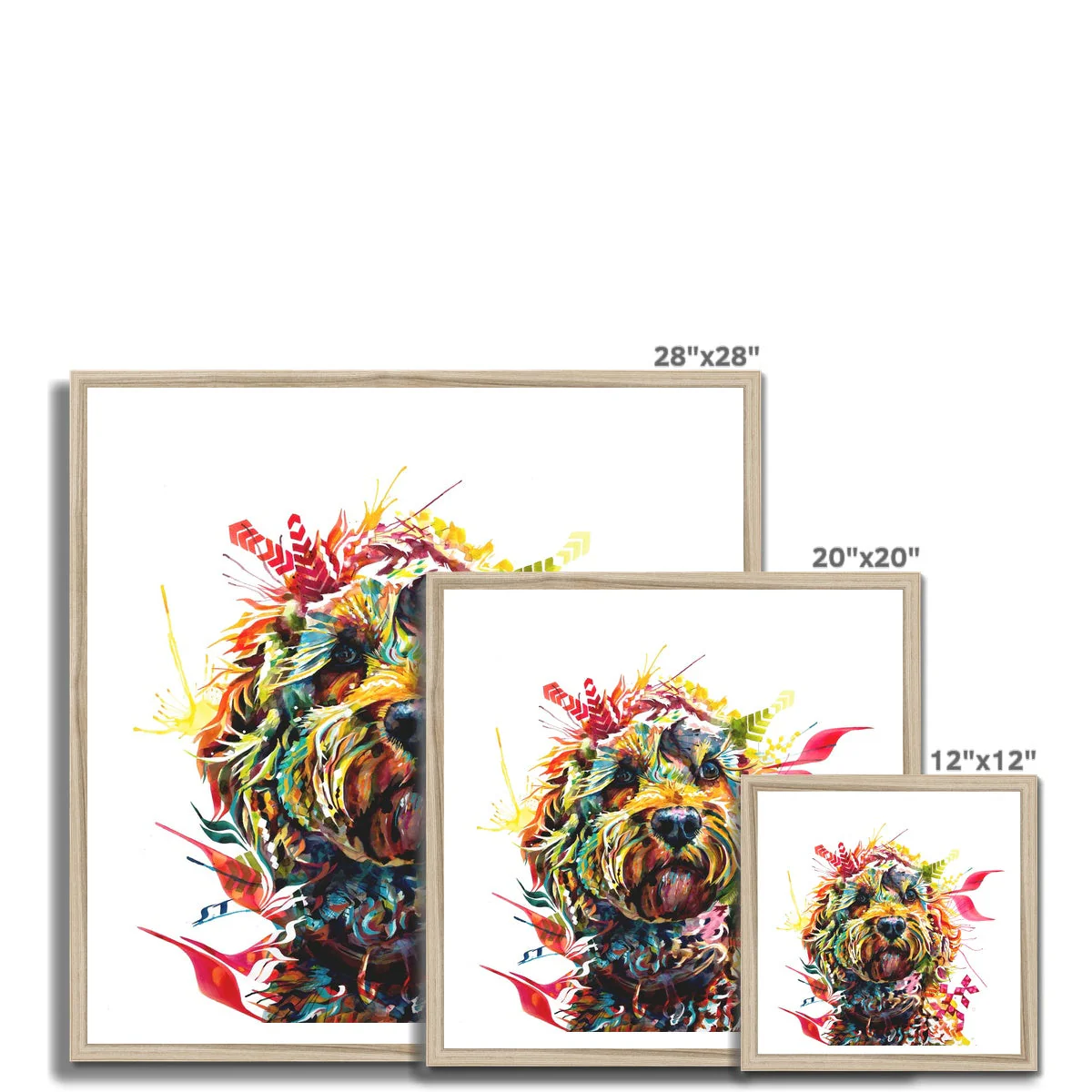Mabel the Cockapoo Framed Print - Image 12