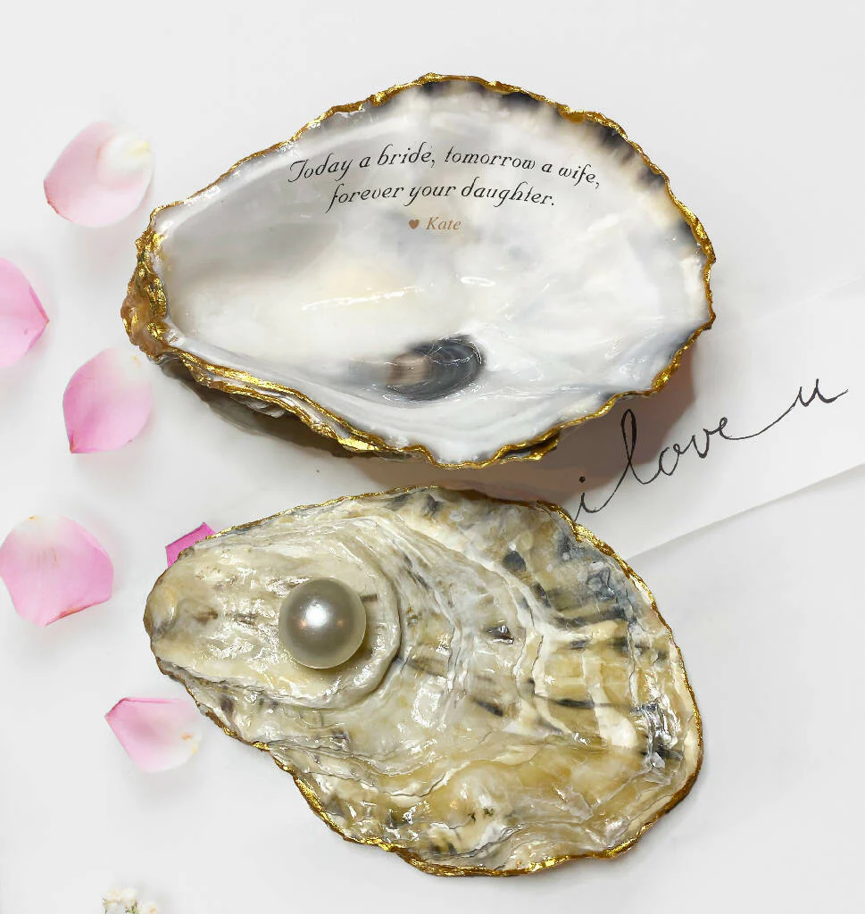 Mother 'Today a Bride/Groom' Oyster Trinket Dish - Image 3