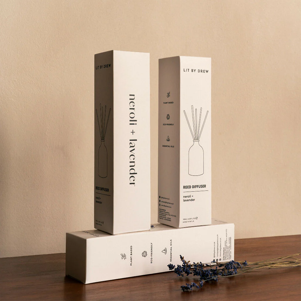 Neroli & Lavender - Pure Essential Oil Reed Diffuser - 100ml - Image 3