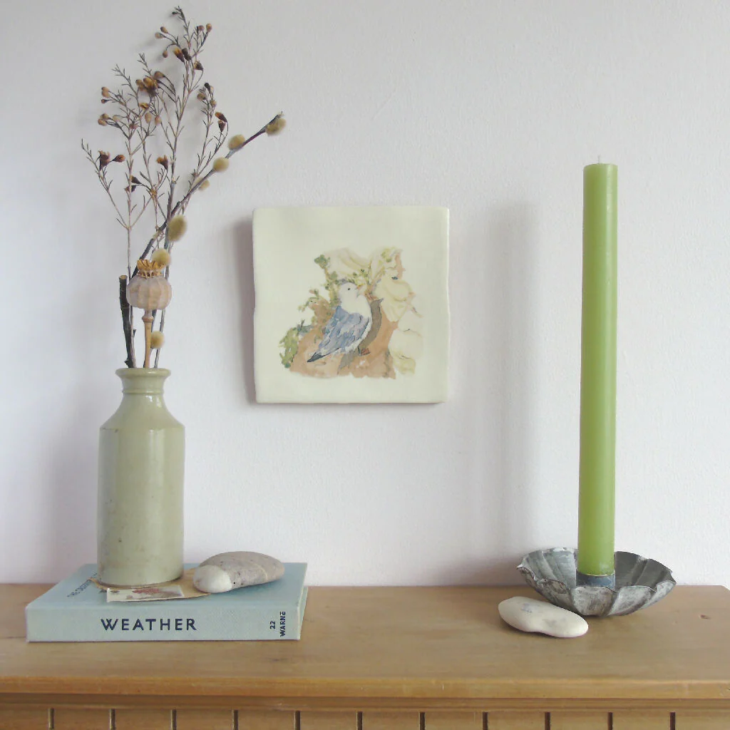 Nesting Kittiwakes Ceramic Tile Wall Art - Image 6