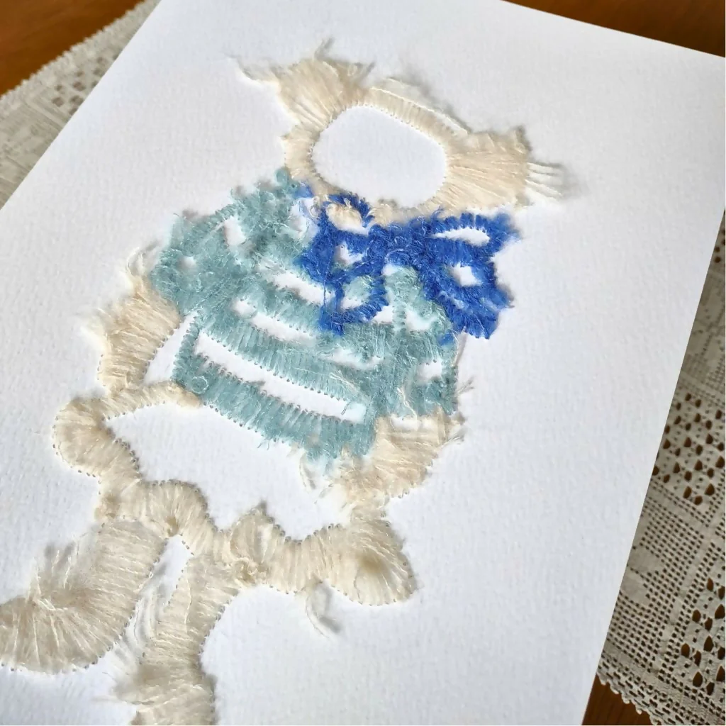 Original Handmade Teddy Bear Art - Image 4