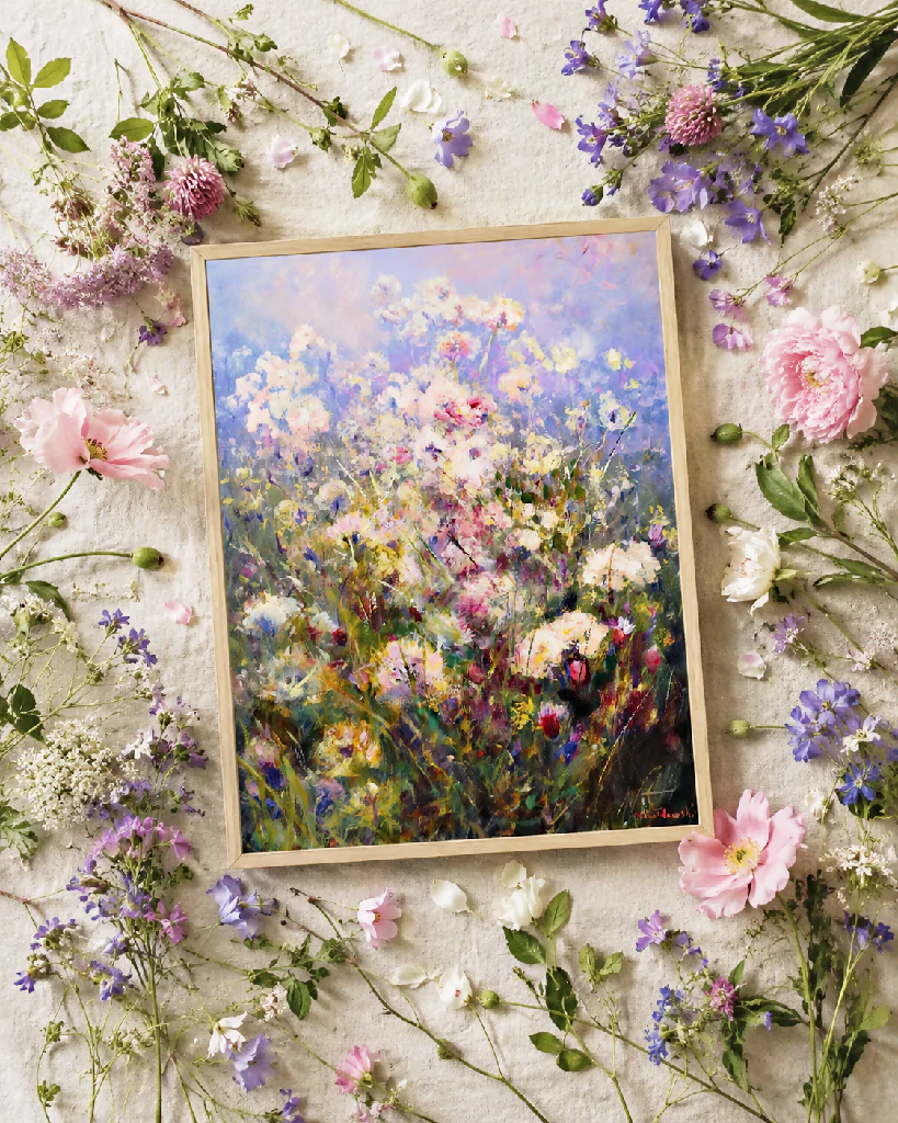 Original painting 'Autumn Meadow' by Mariusz Kaldowski - Image 6