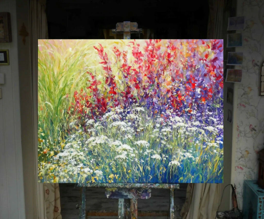 Original painting 'Garden Impressions' by Mariusz Kaldowski - Image 9