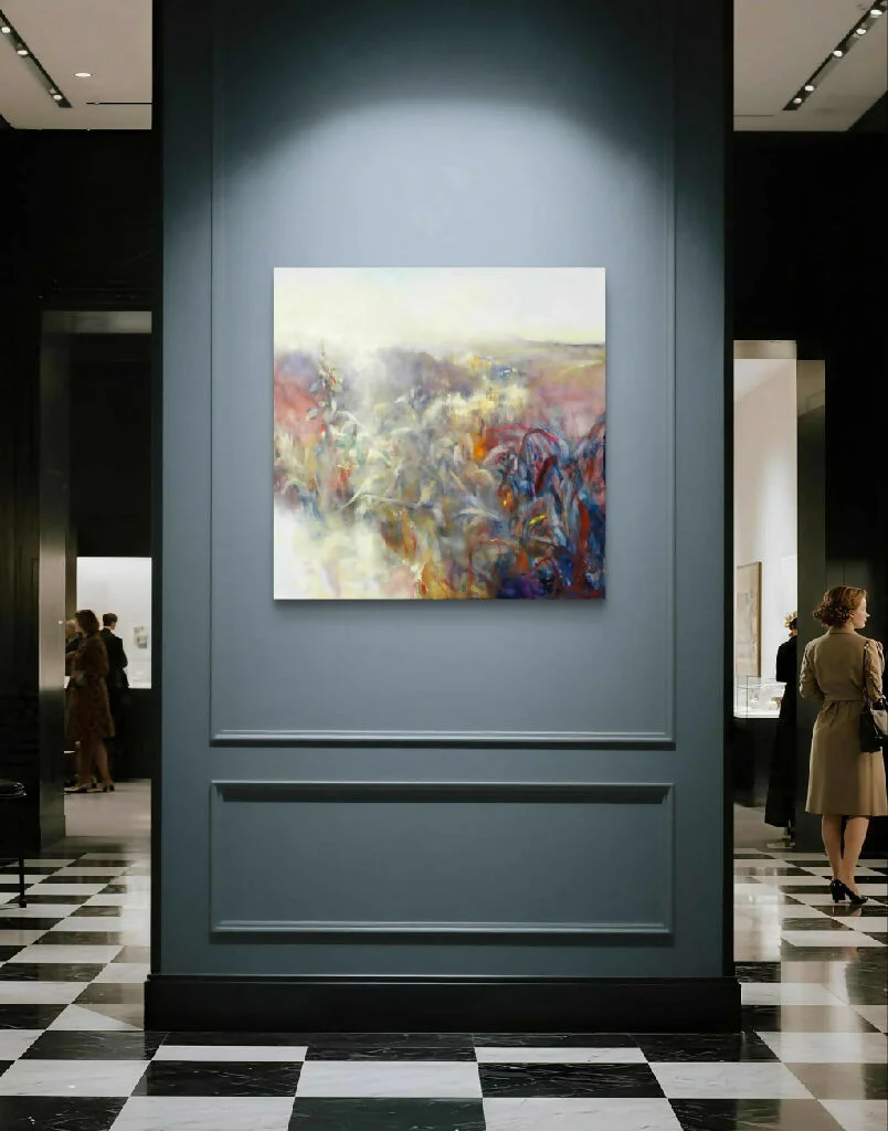 Original painting 'Golden Hours' by Kasia Kaldowski - Image 3