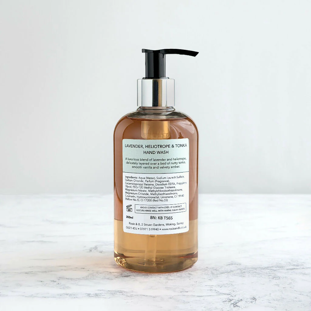 Pear, Jasmine & Patchouli Hand Wash - Image 2