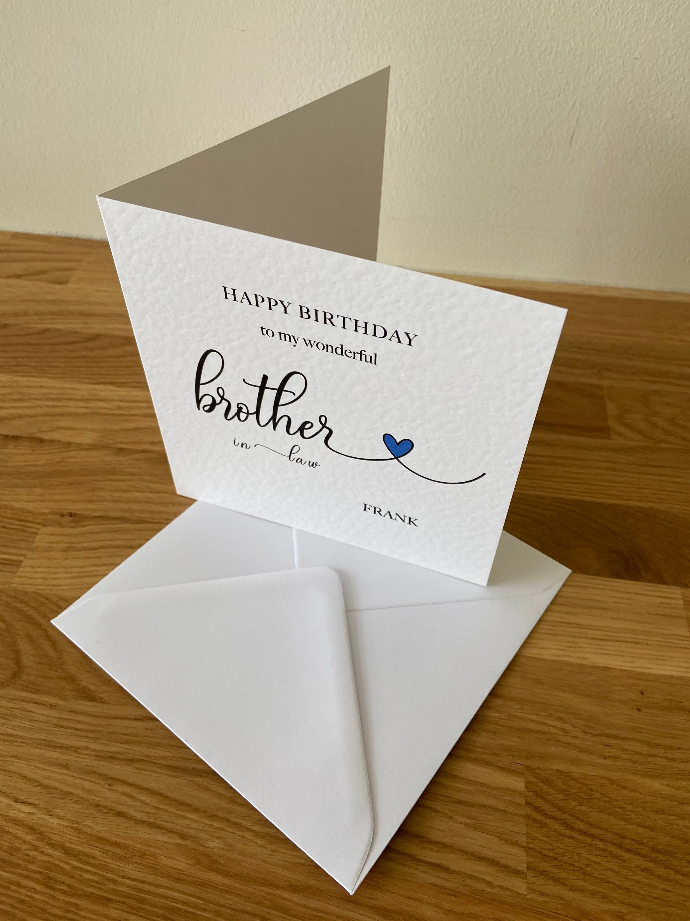 Personalised Brother-in-law Birthday Card - Image 3