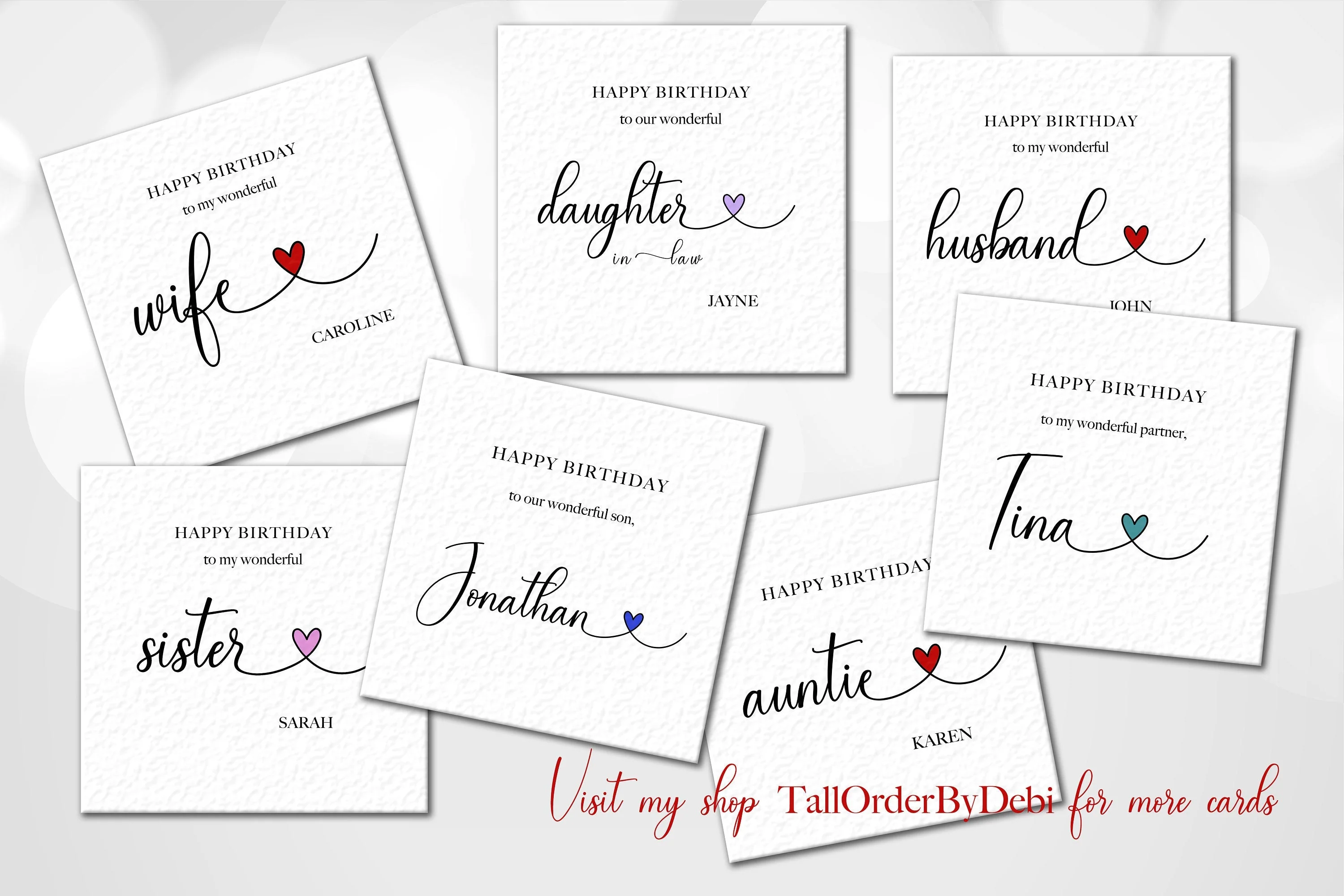 Personalised Husband Birthday Card - Image 4