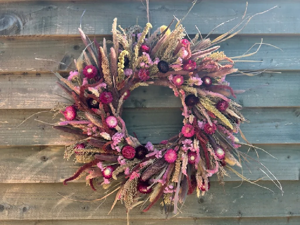 Pretty & Pink Wreath - Image 2