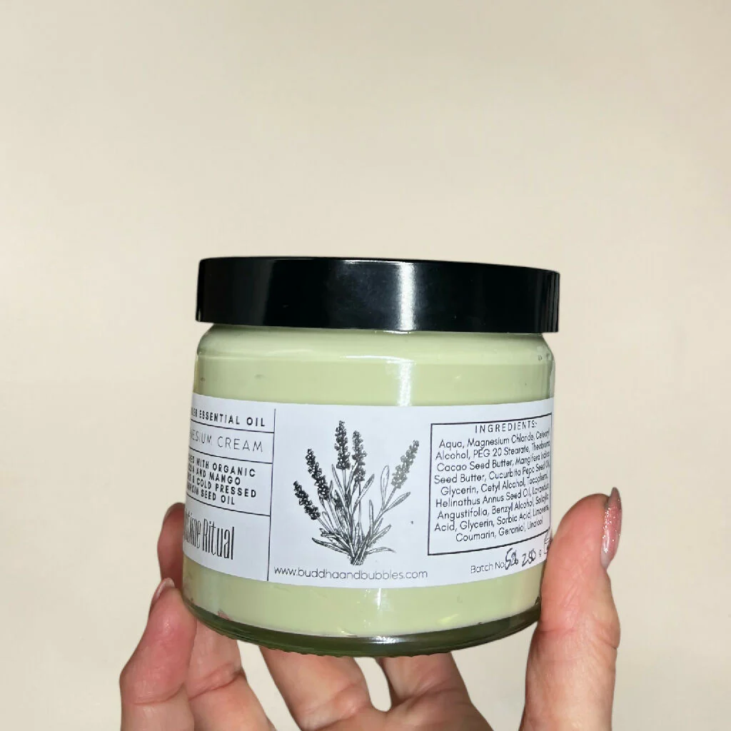 Rest & Restore Magnesium Body Cream Relax your nervous system and aid sleep - Small 50g - Image 4