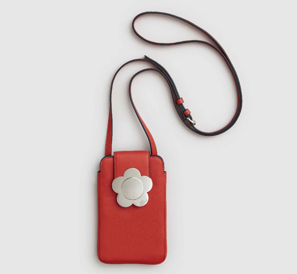 Mabel Sheppard Daisy Leather Phone Bag