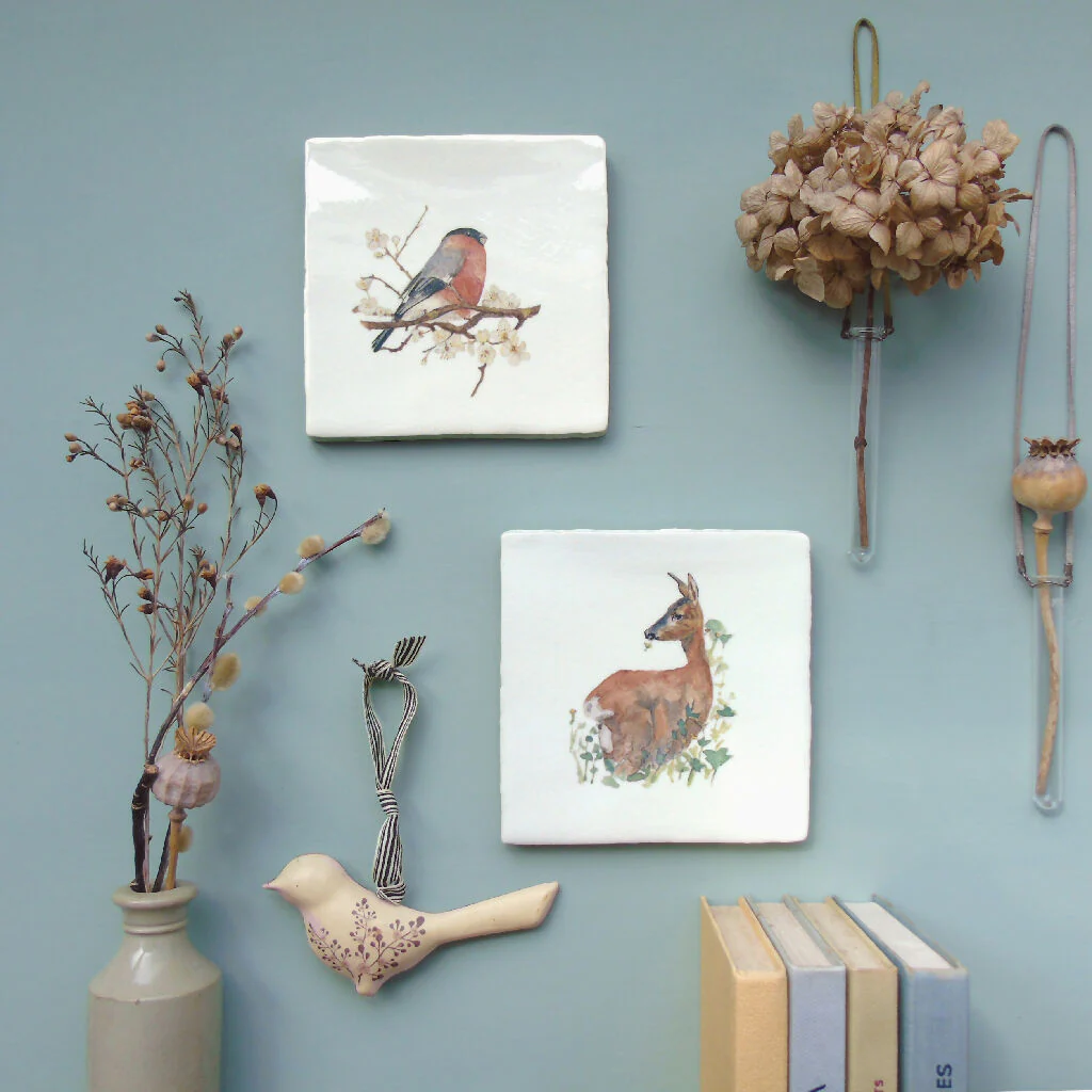Roe Deer Ceramic Tile Wall Art - Image 4