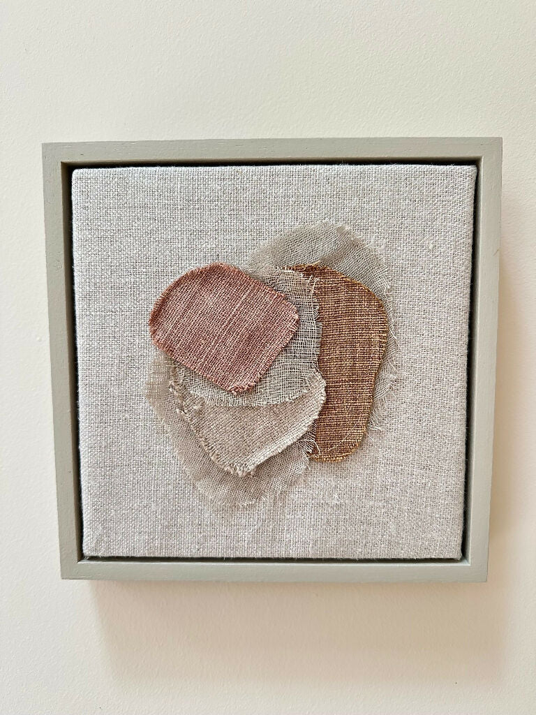 Sea Glass IV Textile Art - Image 6