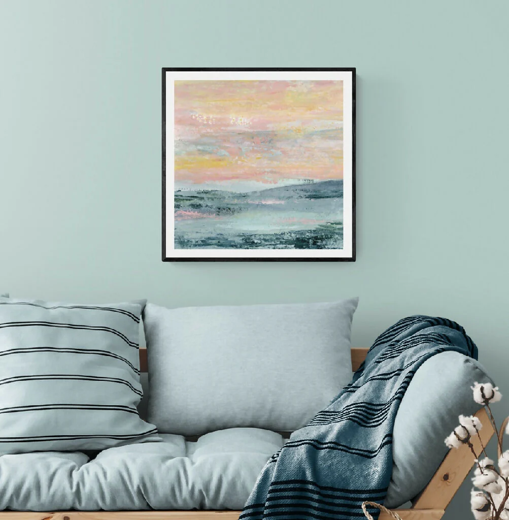 'See the Glimmers’ Seascape Art Print - Image 2