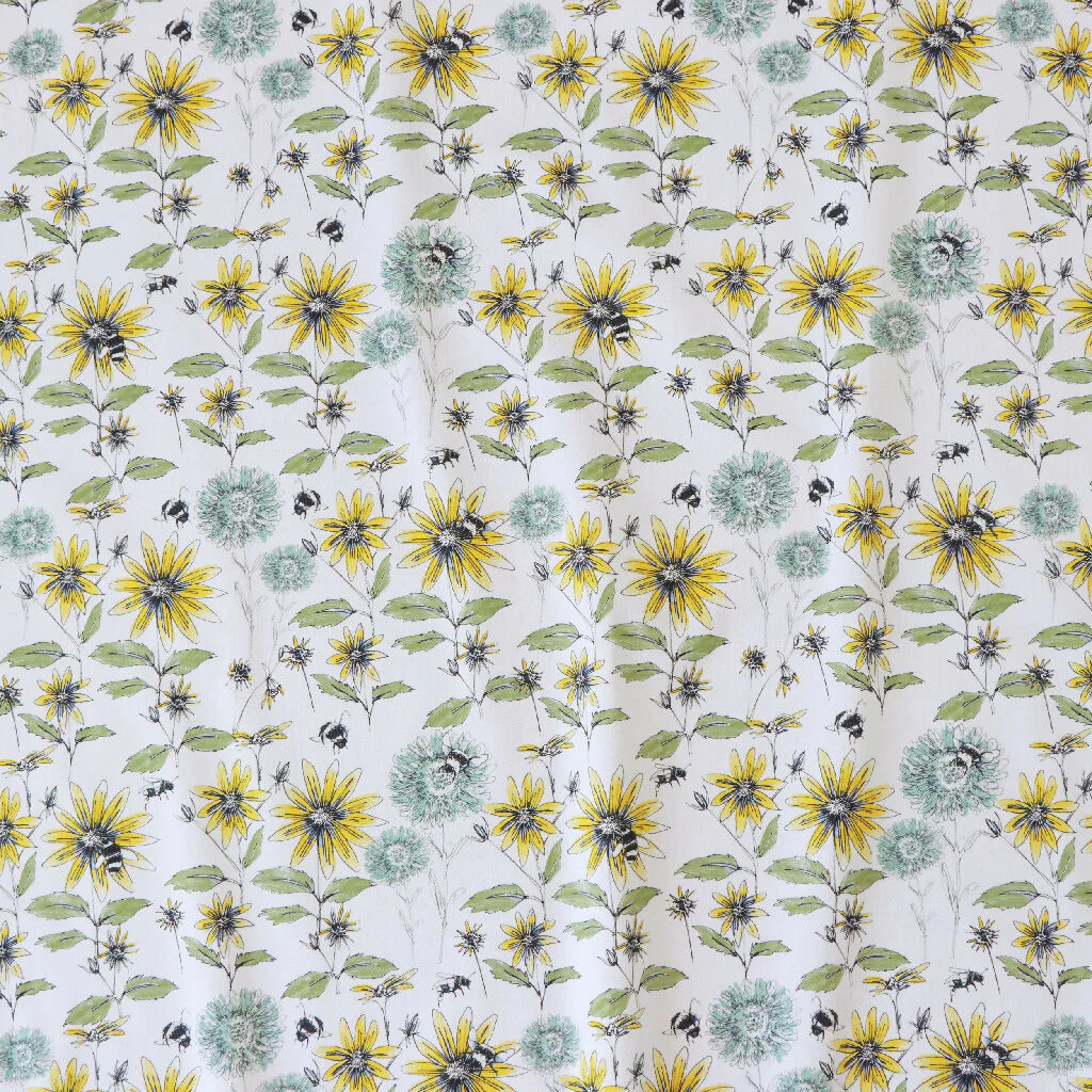 Seed Home Designs Bumblebee and Flora Soft Furnishing Fabric - Image 6