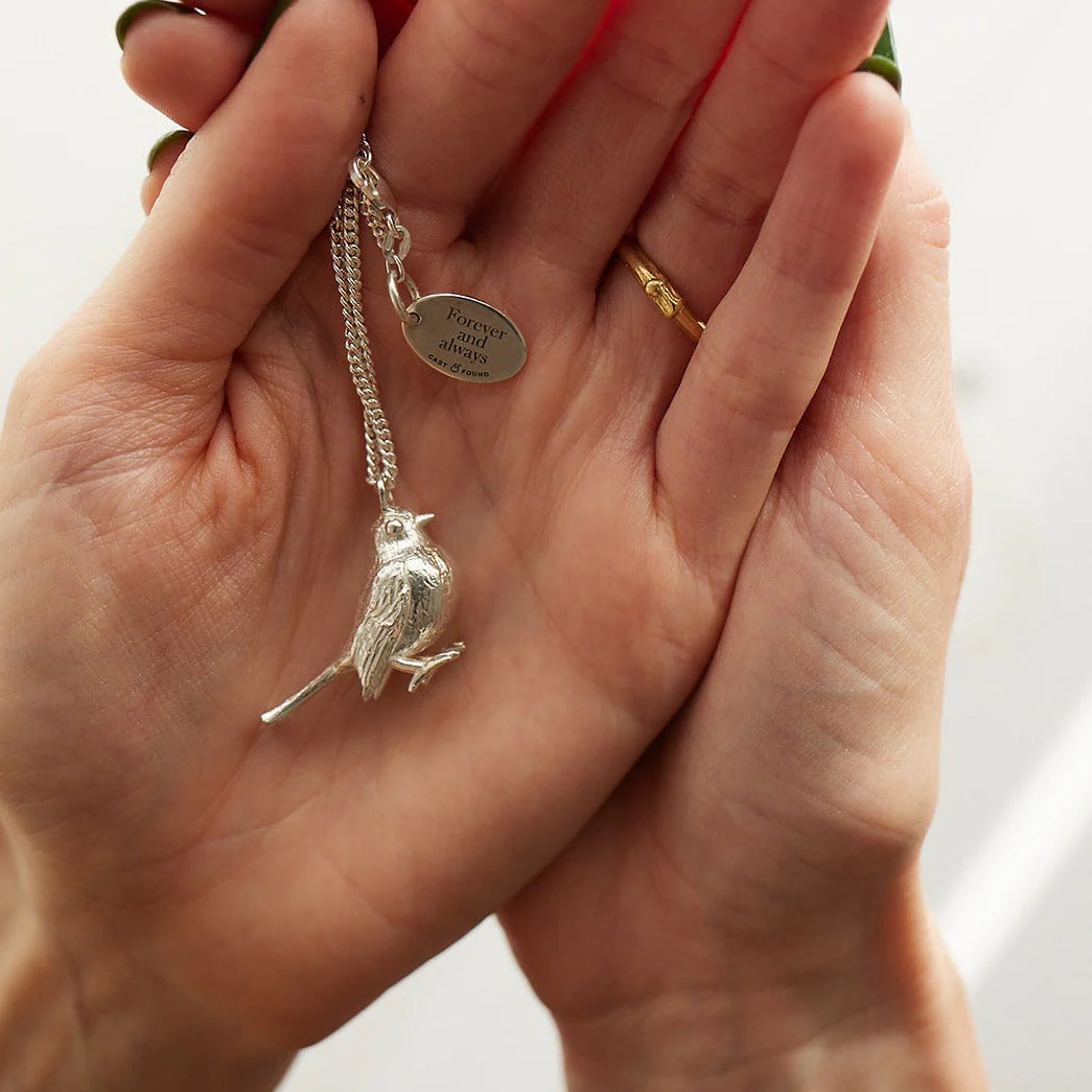 Silver Small Poppy Seed Memory Pendant - Image 9