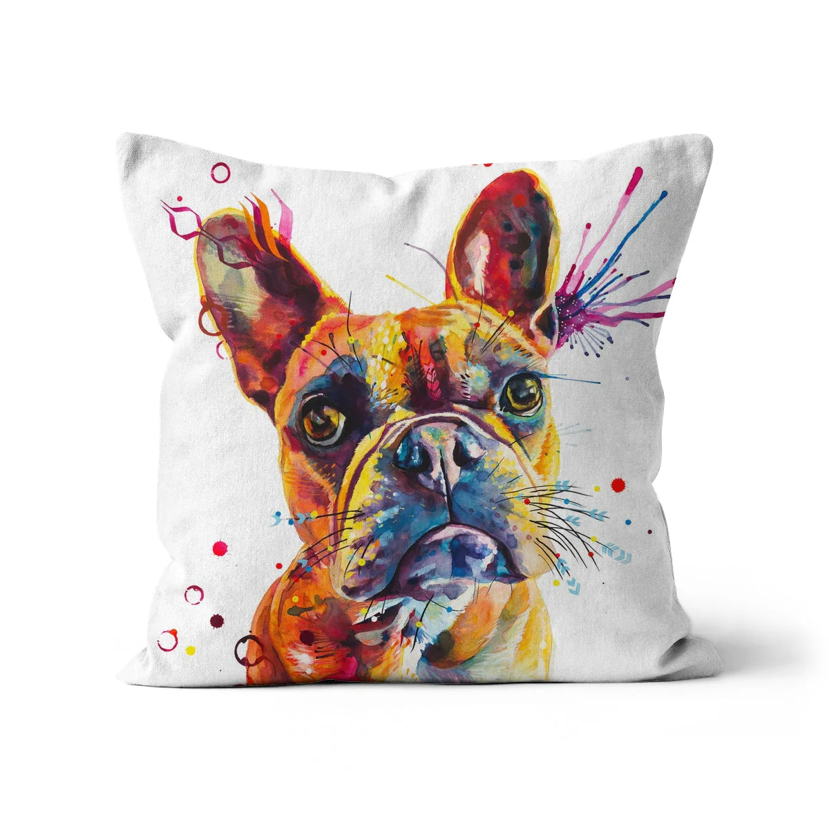 Stella the Frenchie (French Bulldog) Cushion