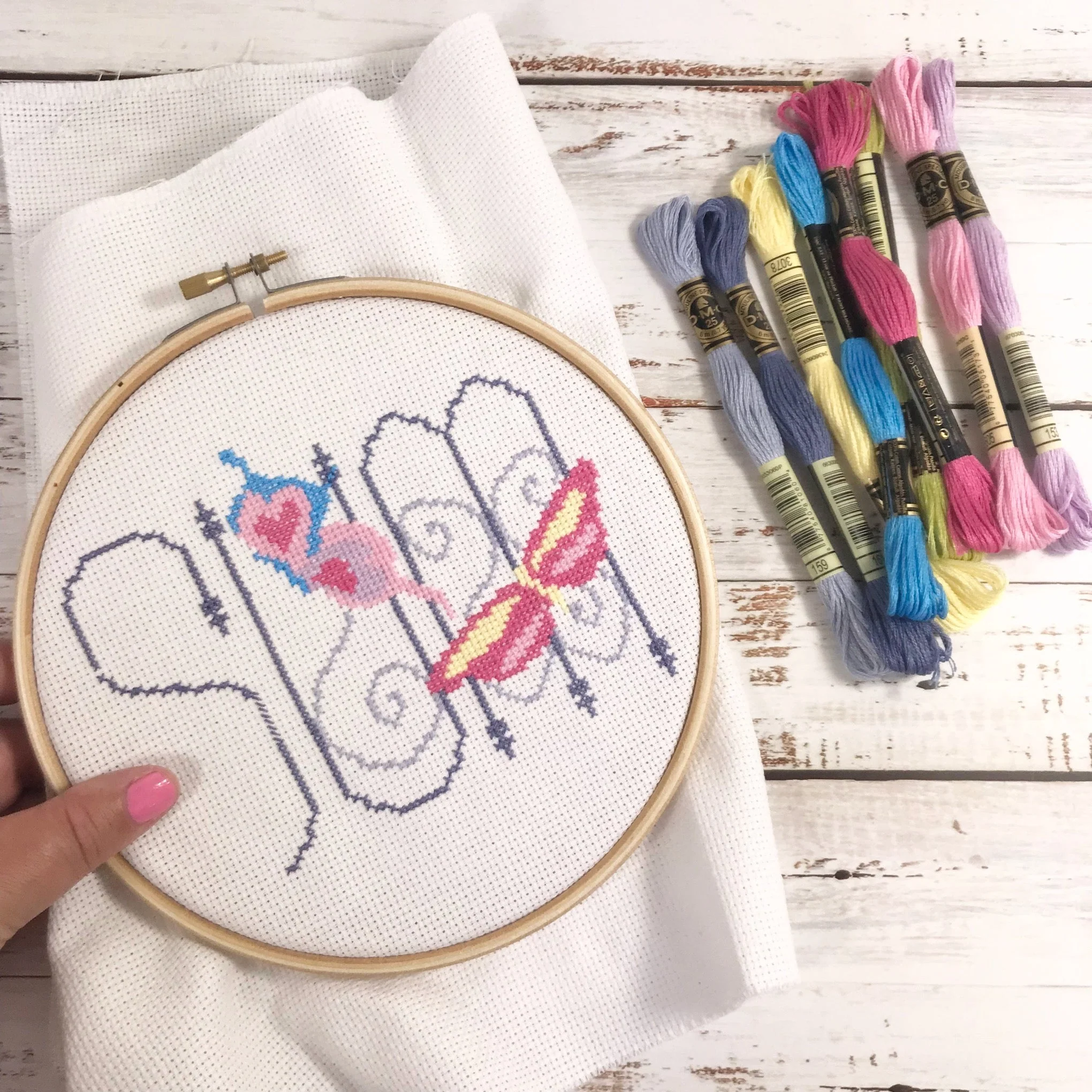 'Summer Garden' Cross Stitch Kit - Image 7