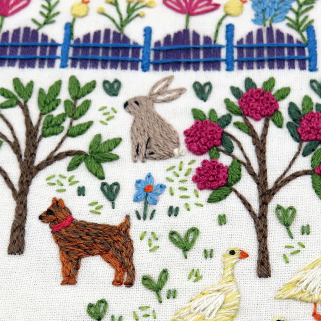 The Homestead Hand Embroidery Kit - Image 9