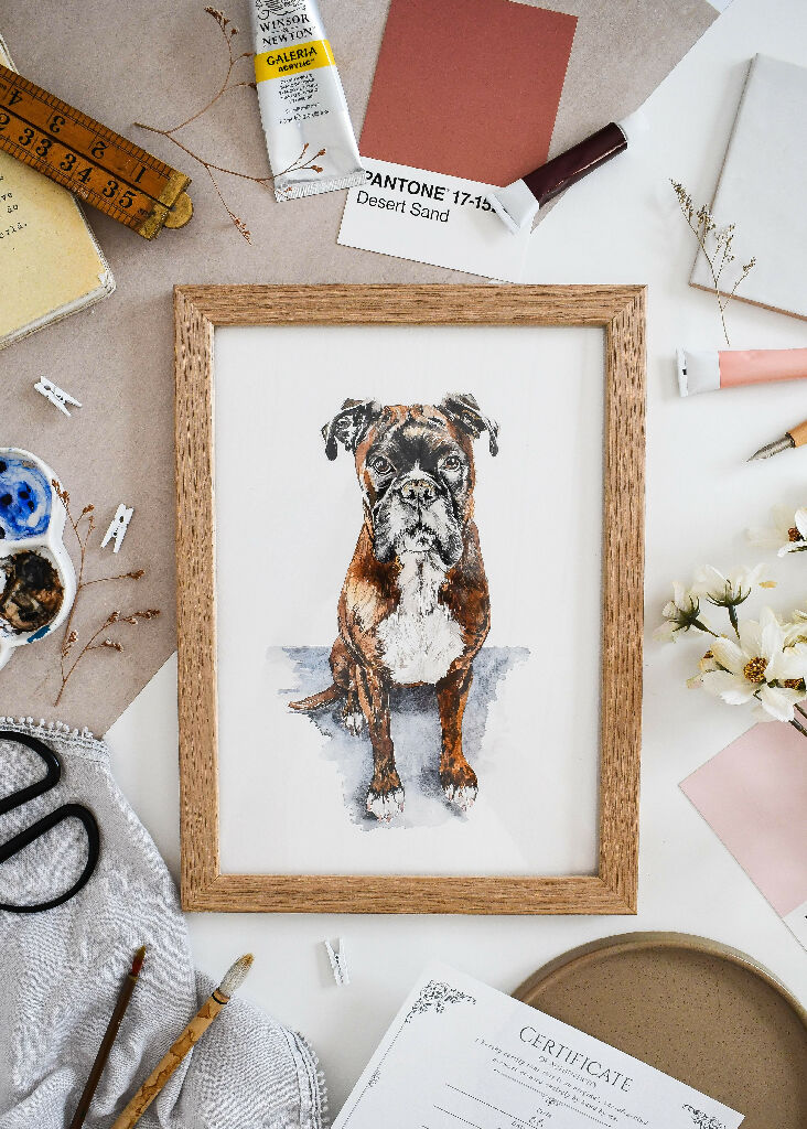 The Original Hand-Painted Dog Portrait - Image 4
