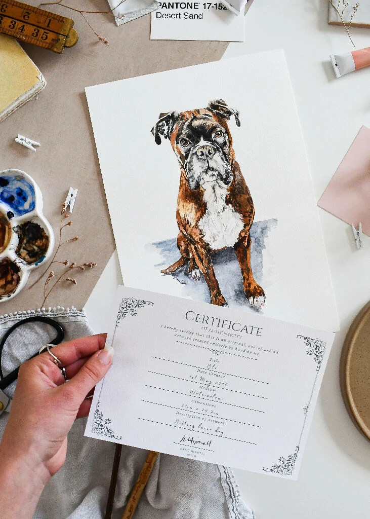 The Original Hand-Painted Dog Portrait - Image 5